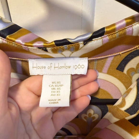 House of Harlow 1960 x Revolve Printed Blouse - Picture 2 of 8